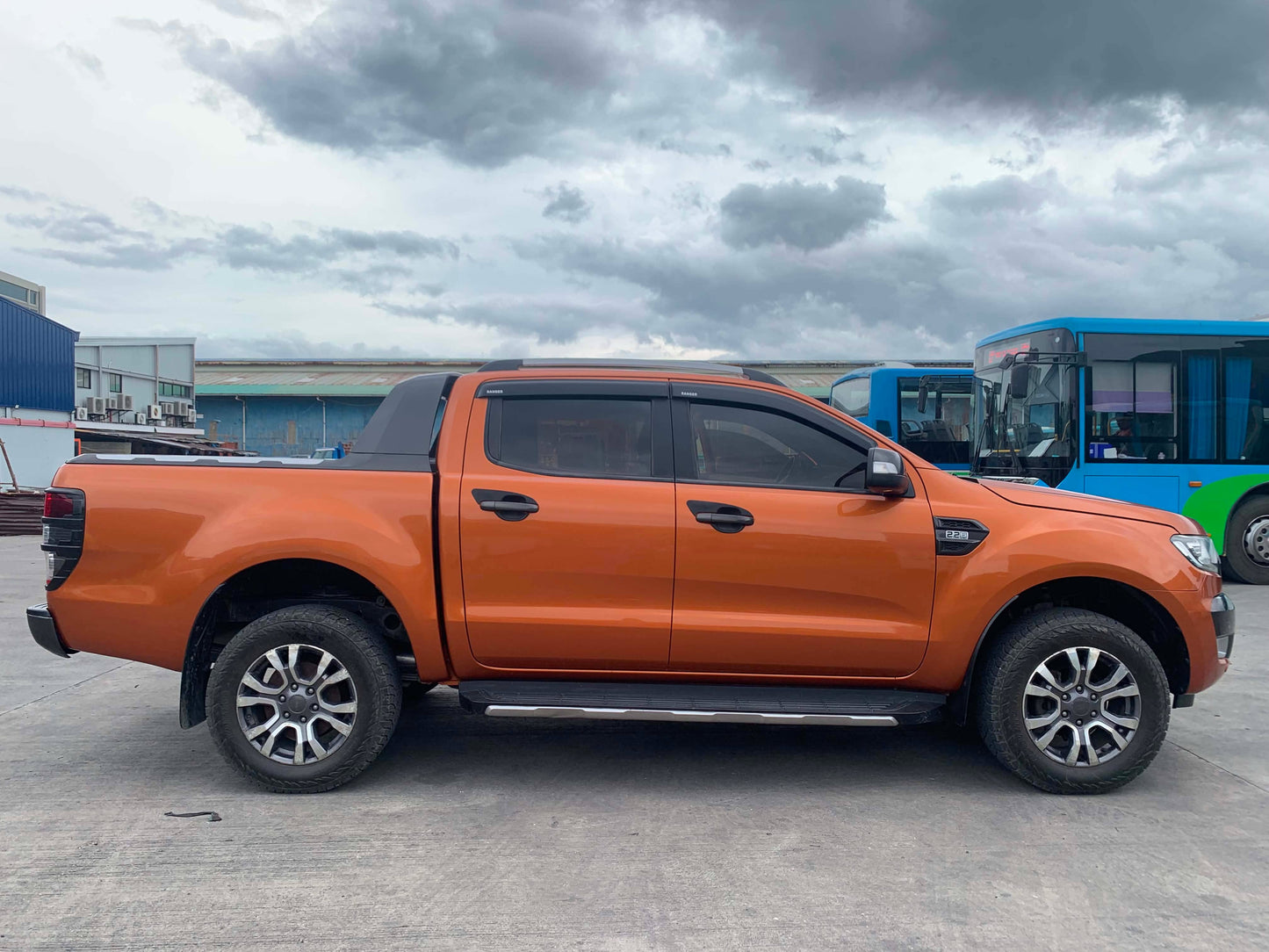 2017 FORD RANGER WILDTRAK 2.2L 4X2 DSL AUTOMATIC TRANSMISSION Gold Aces Car Display Center