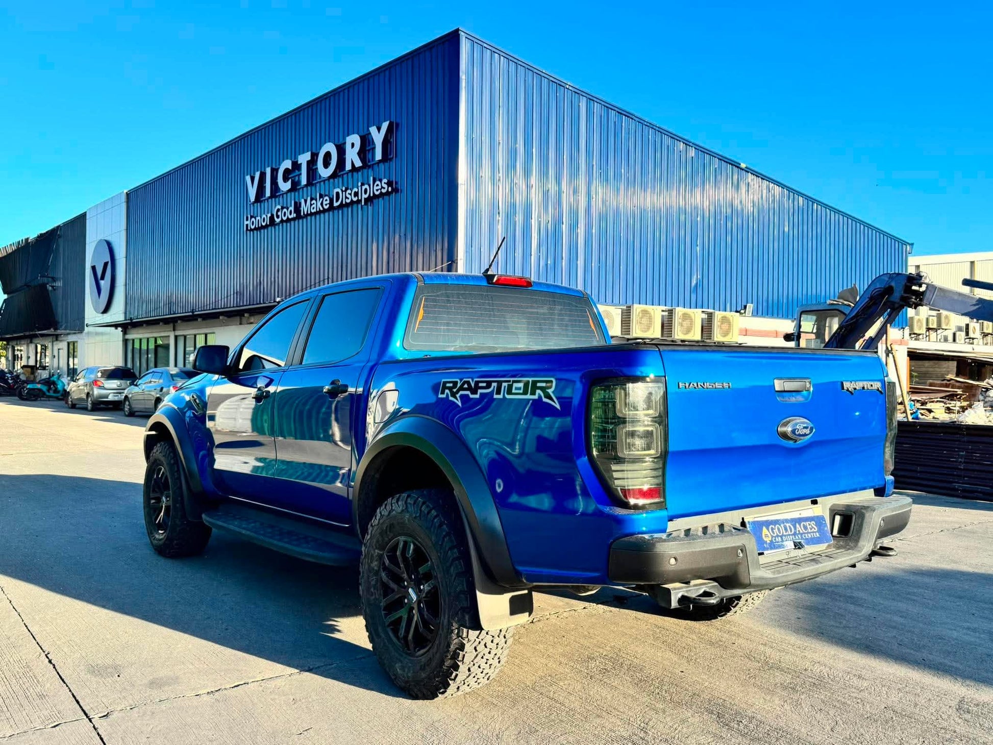 2019 FORD RANGER RAPTOR 2.0L 4X4 DSL AUTOMATIC TRANSMISSION Gold Aces Car Display Center
