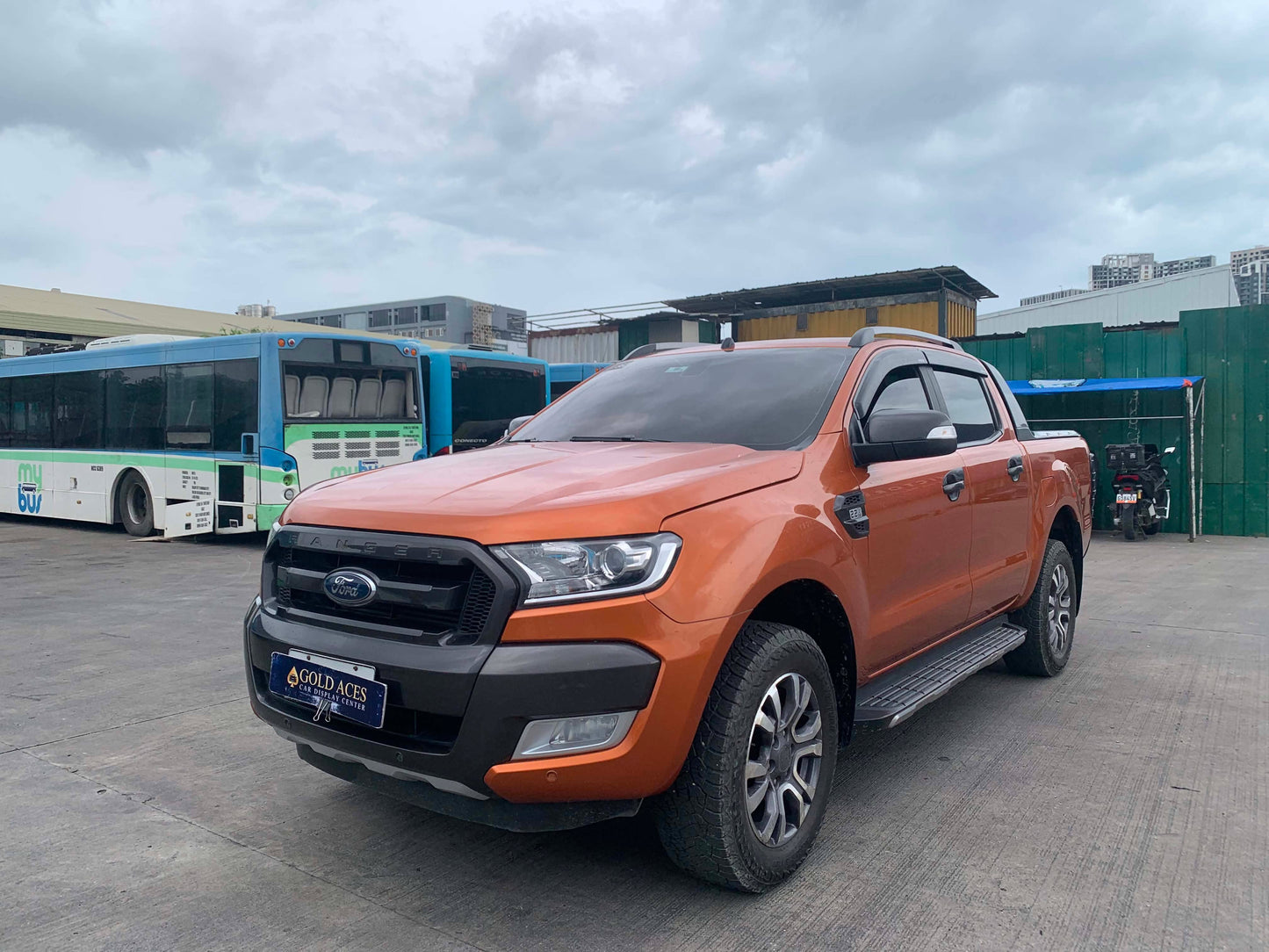 2017 FORD RANGER WILDTRAK 2.2L 4X2 DSL AUTOMATIC TRANSMISSION Gold Aces Car Display Center