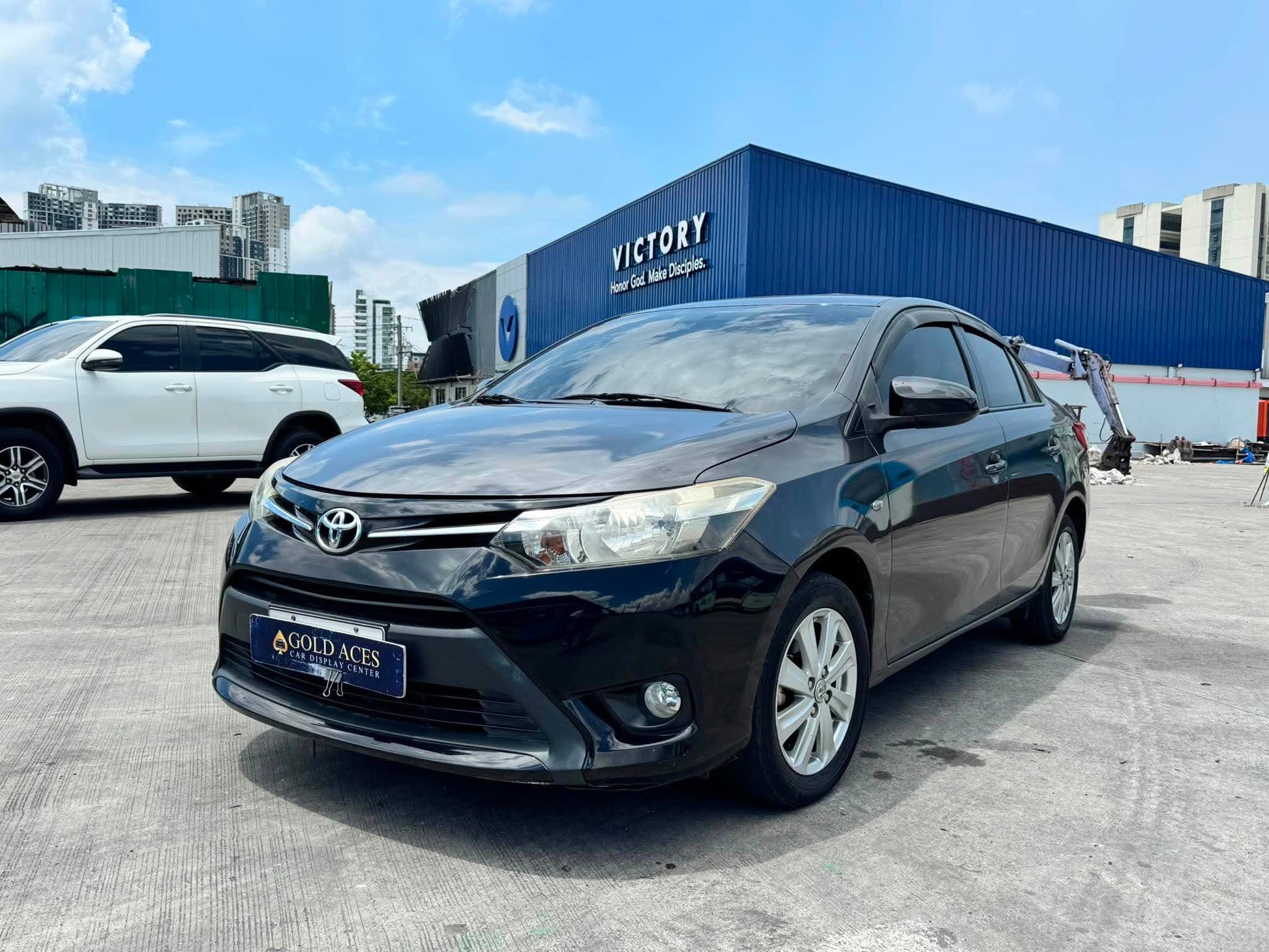 2016 TOYOTA VIOS 1.3L E MANUAL TRANSMISSION (57TKMS ONLY!) Gold Aces Car Display Center
