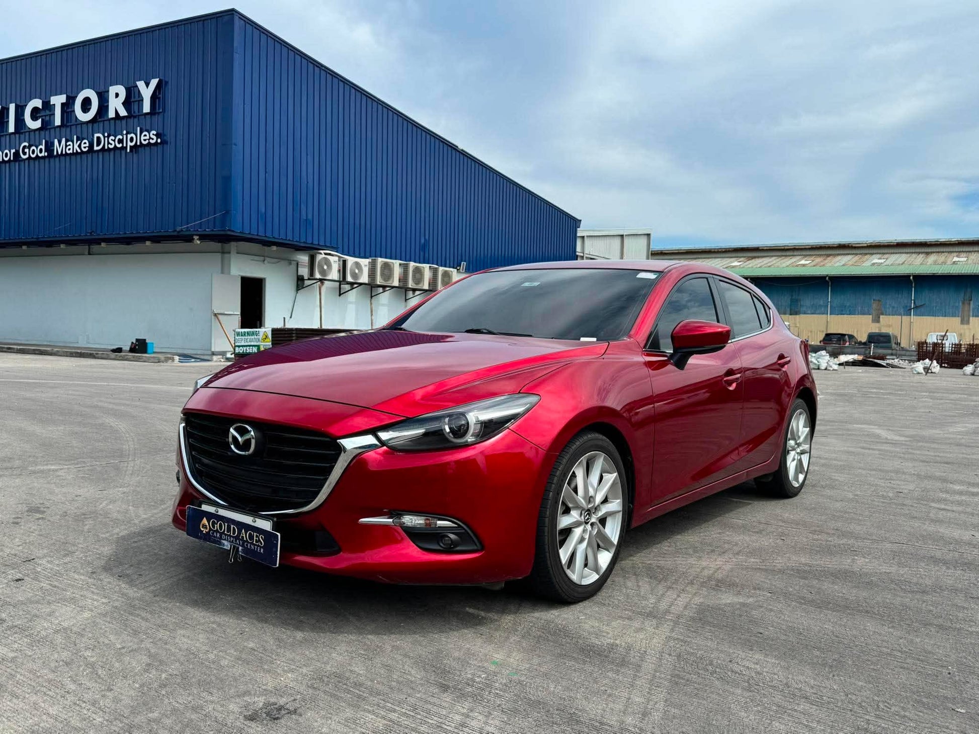 2018 MAZDA 3 1.3L HB AUTOMATIC TRANSMISSION Gold Aces Car Display Center