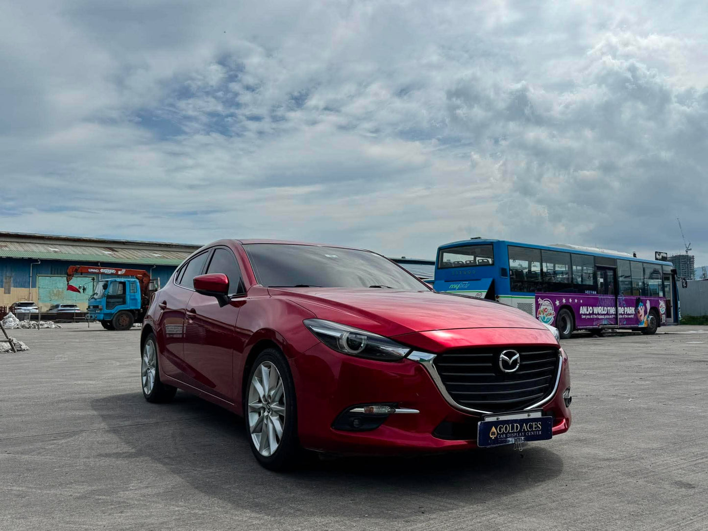 2018 MAZDA 3 1.3L HB AUTOMATIC TRANSMISSION Gold Aces Car Display Center