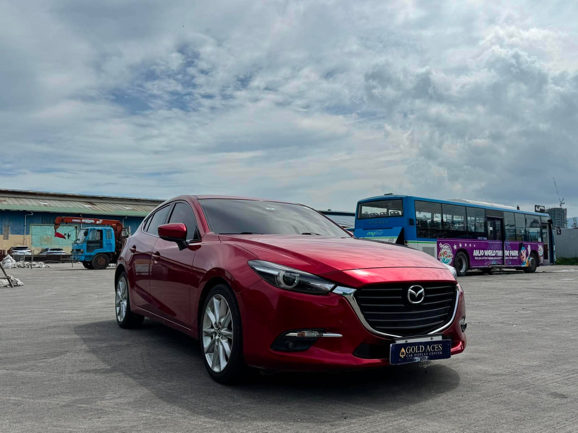 2018 MAZDA 3 1.3L HB AUTOMATIC TRANSMISSION Gold Aces Car Display Center