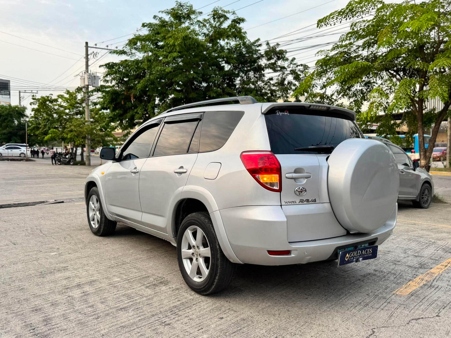 2007 TOYOTA RAV4 4X4 2.0L AUTOMATIC TRANSMISSION Gold Aces Car Display Center