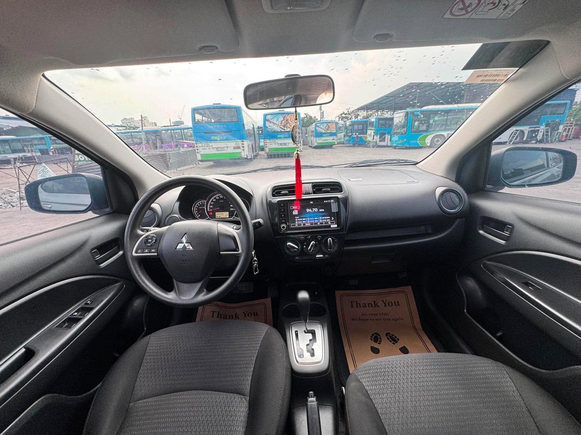 2024 MITSUBISHI MIRAGE G4 GLX 1.2L CVT AUTOMATIC TRANSMISSION Gold Aces Car Display Center