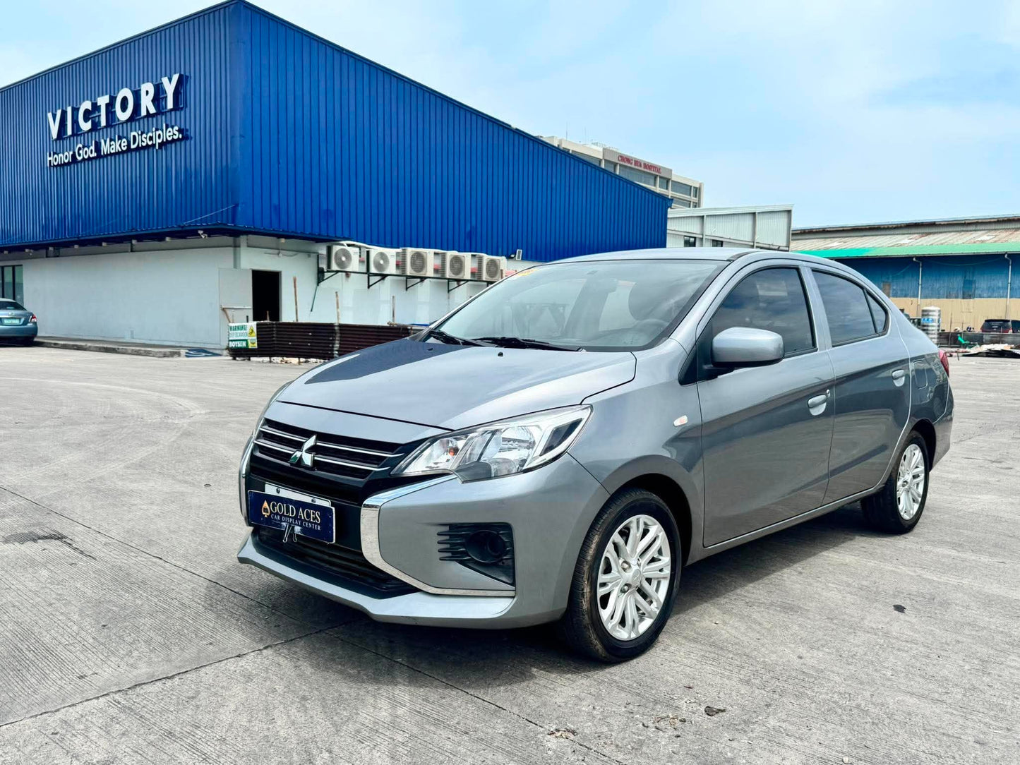 2024 MITSUBISHI MIRAGE G4 GLX 1.2L CVT AUTOMATIC TRANSMISSION Gold Aces Car Display Center