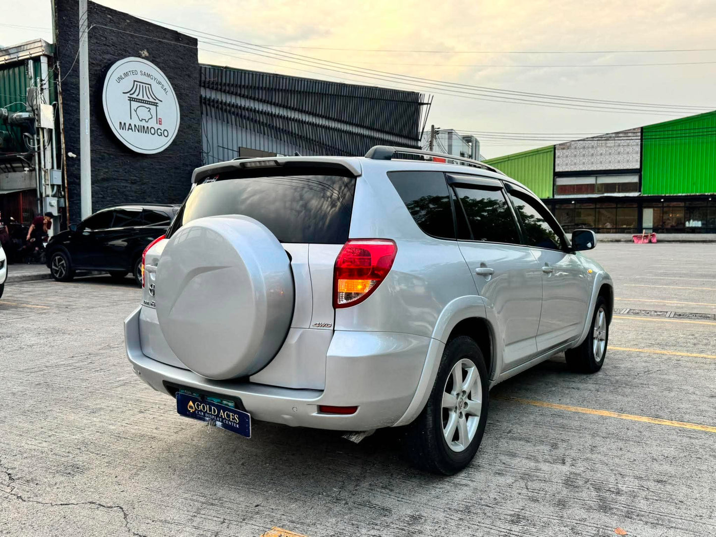 2007 TOYOTA RAV4 4X4 2.0L AUTOMATIC TRANSMISSION Gold Aces Car Display Center