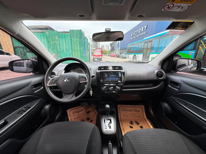 2024 MITSUBISHI MIRAGE G4 GLX 1.2L CVT AUTOMATIC TRANSMISSION Gold Aces Car Display Center