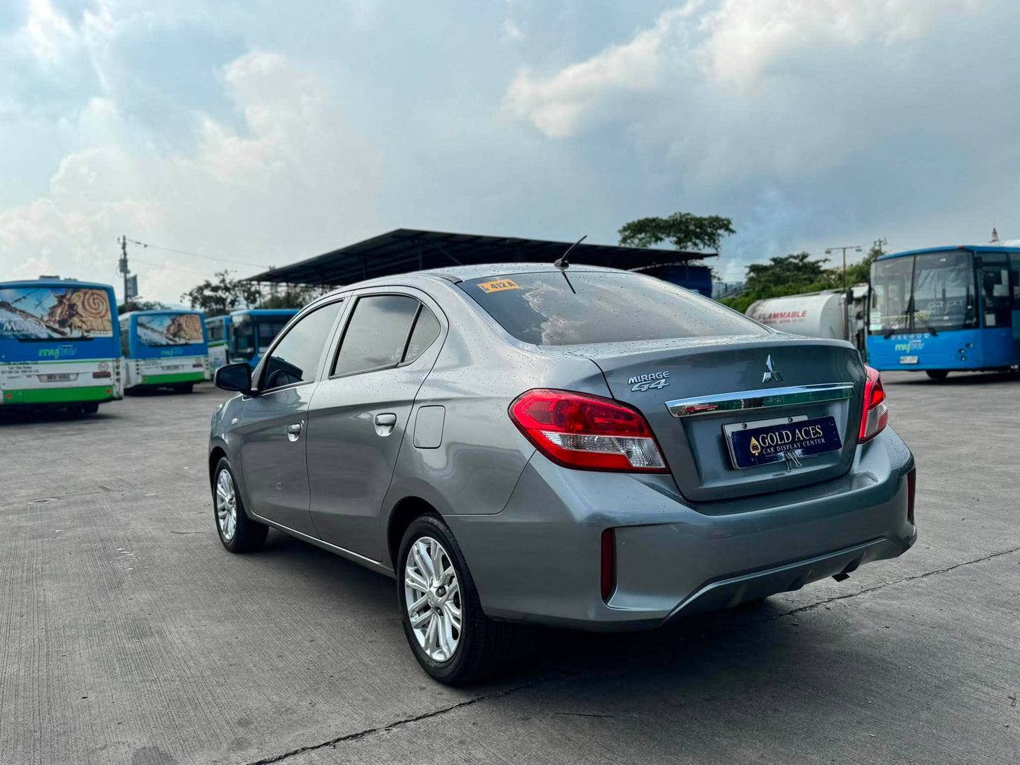 2024 MITSUBISHI MIRAGE G4 GLX 1.2L CVT AUTOMATIC TRANSMISSION Gold Aces Car Display Center