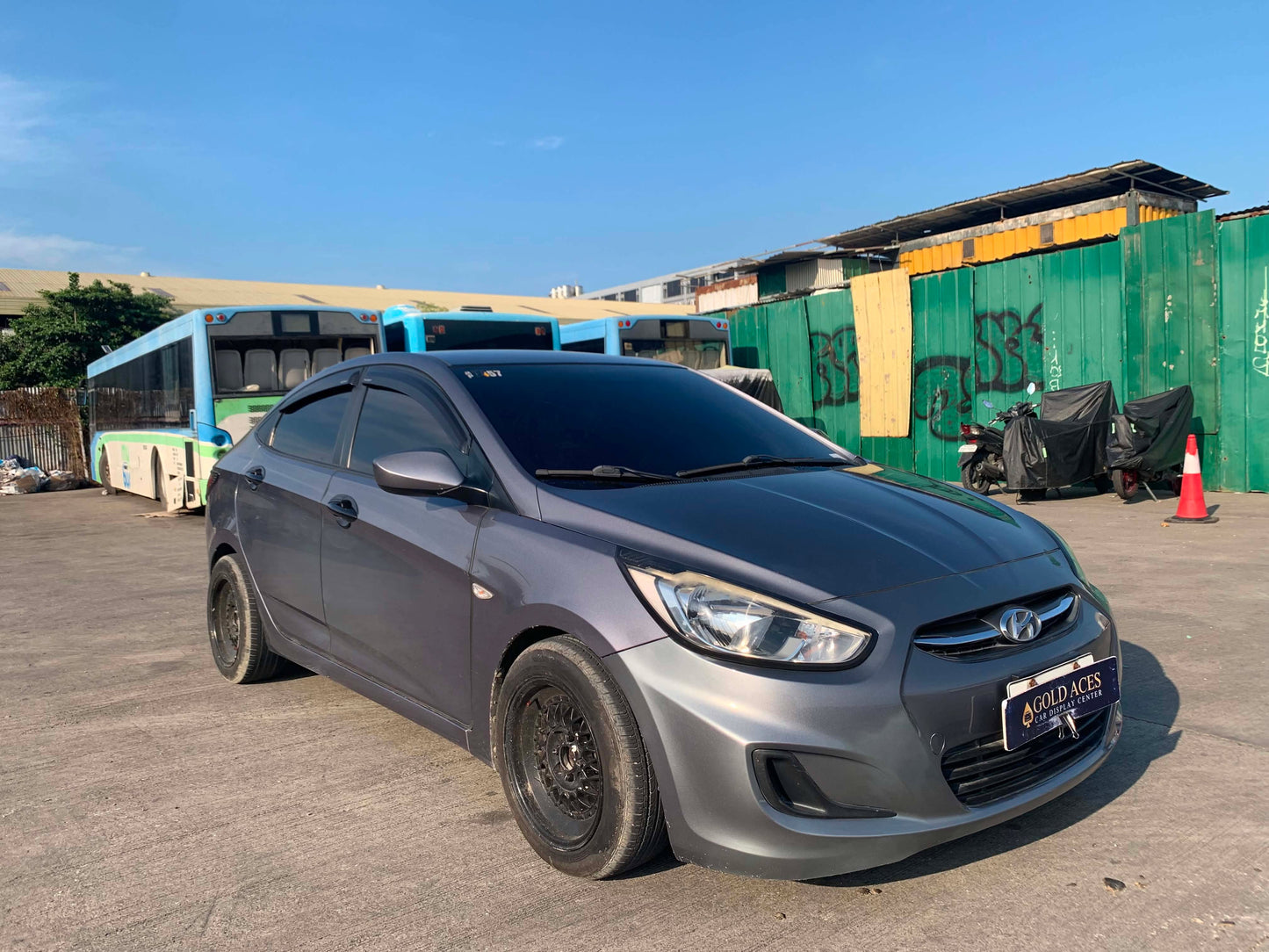 2016 HYUNDAI ACCENT 1.4L GL MANUAL TRANSMISSION Gold Aces Car Display Center