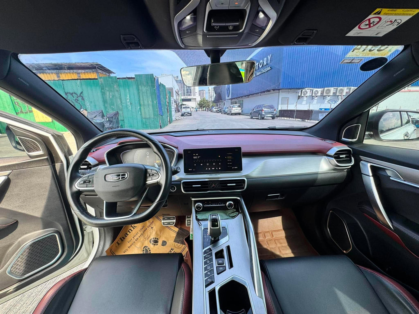 2021 GEELY COOLRAY SPORTS 1.5L AUTOMATIC TRANSMISSION Gold Aces Car Display Center