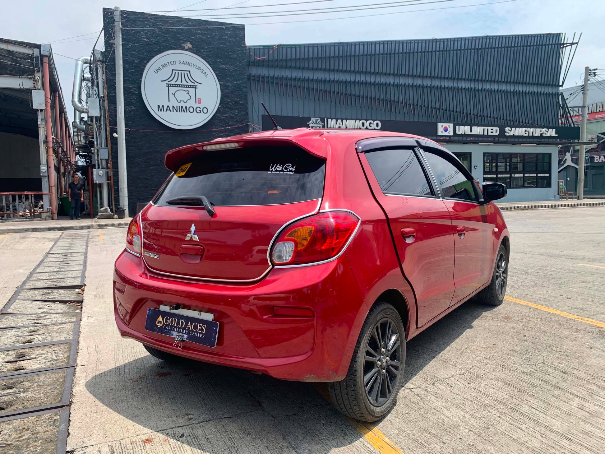 2024 MITSUBISHI MIRAGE HB GLX 1.2L AUTOMATIC TRANSMISSION Gold Aces Car Display Center