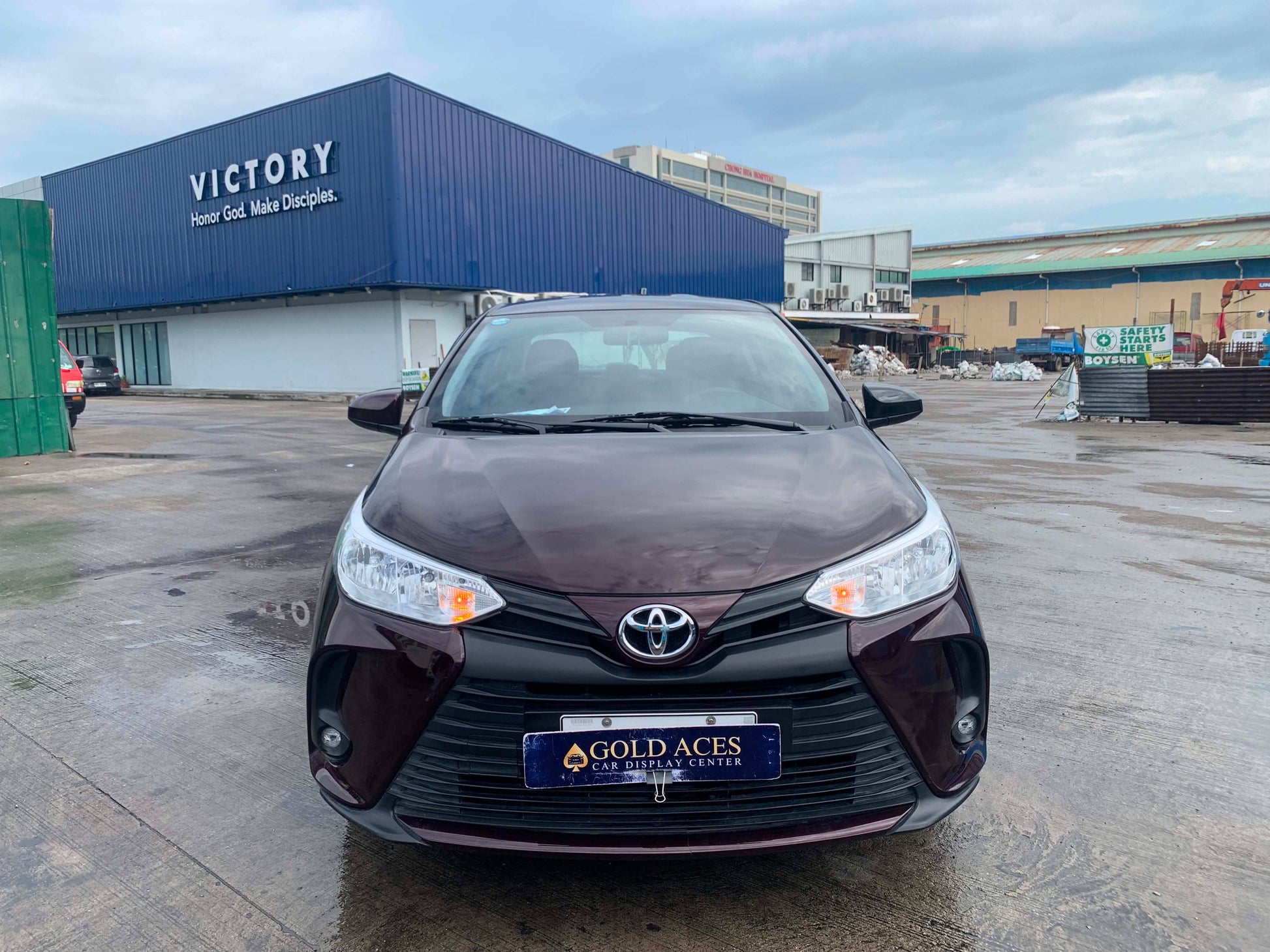 2022 TOYOTA VIOS 1.3L XLE AUTOMATIC TRANSMISSION Gold Aces Car Display Center
