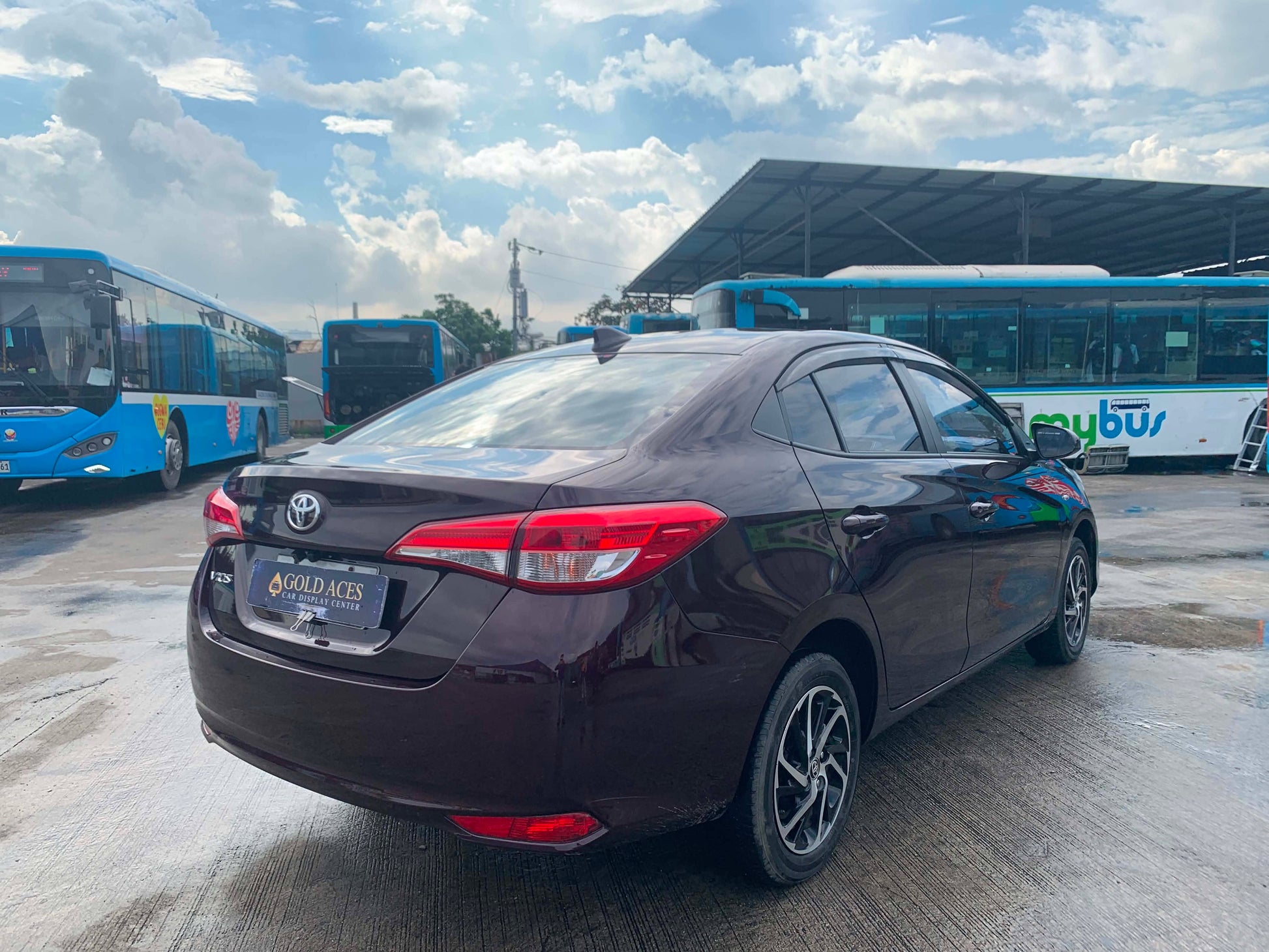 2022 TOYOTA VIOS 1.3L XLE AUTOMATIC TRANSMISSION Gold Aces Car Display Center