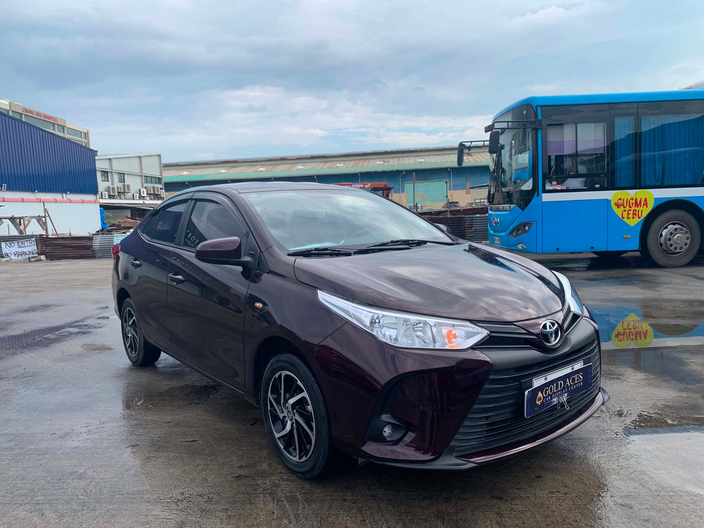 2022 TOYOTA VIOS 1.3L XLE AUTOMATIC TRANSMISSION Gold Aces Car Display Center