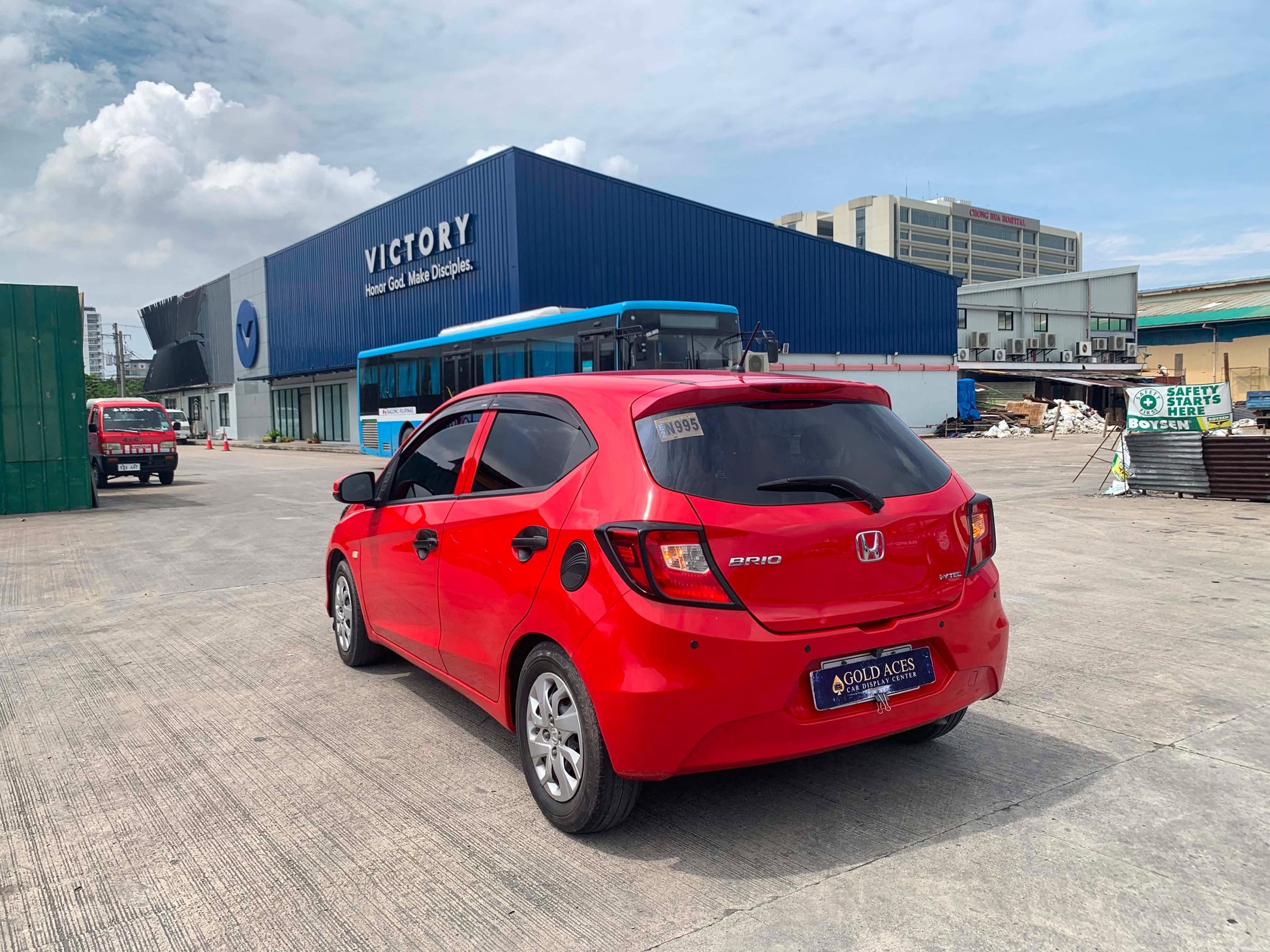 2020 HONDA BRIO 1.2L S MANUAL TRANSMISSION Gold Aces Car Display Center