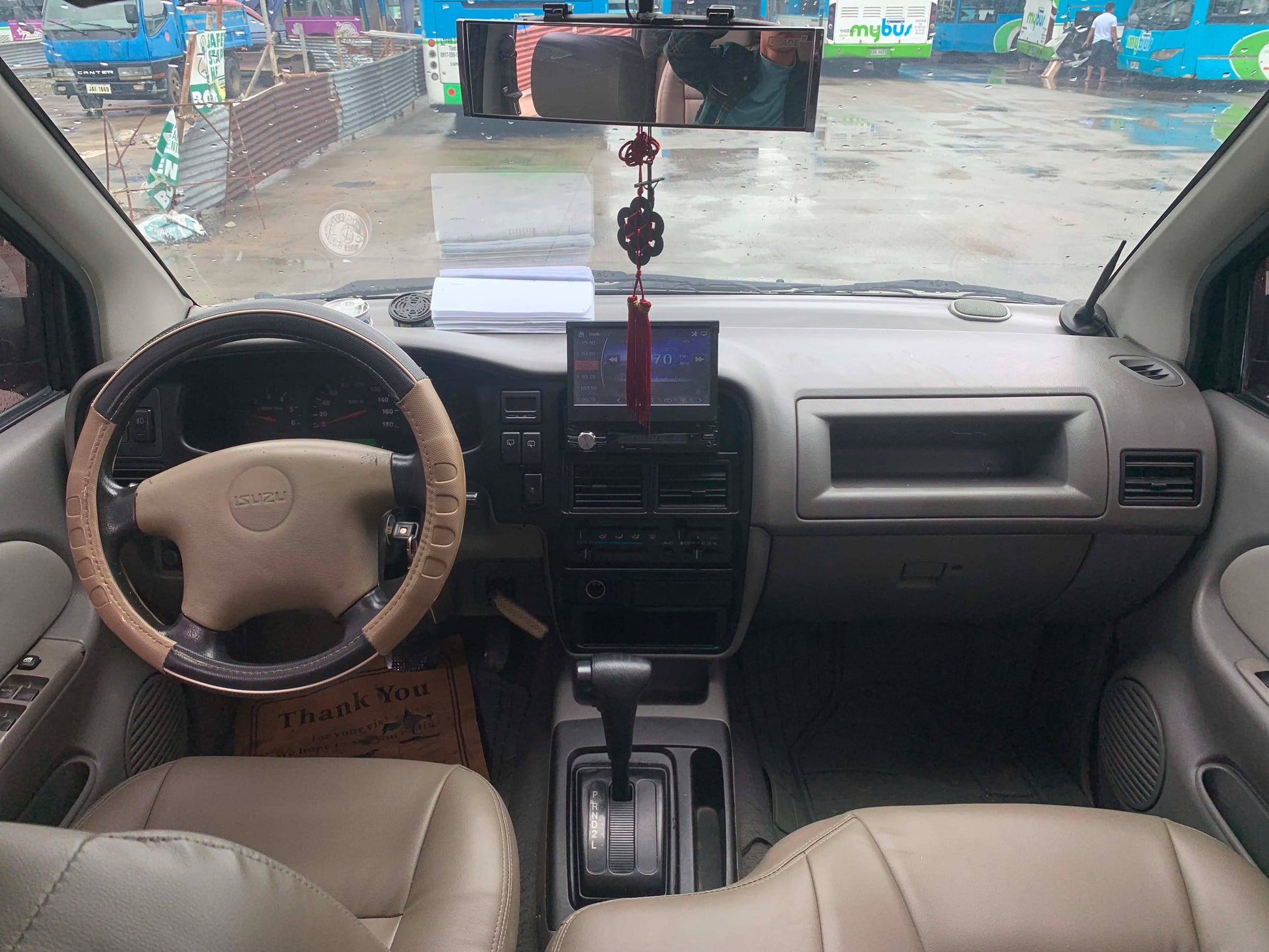 2003 ISUZU CROSSWIND 2.5L Diesel Engine AUTOMATIC TRANSMISSION Gold Aces Car Display Center