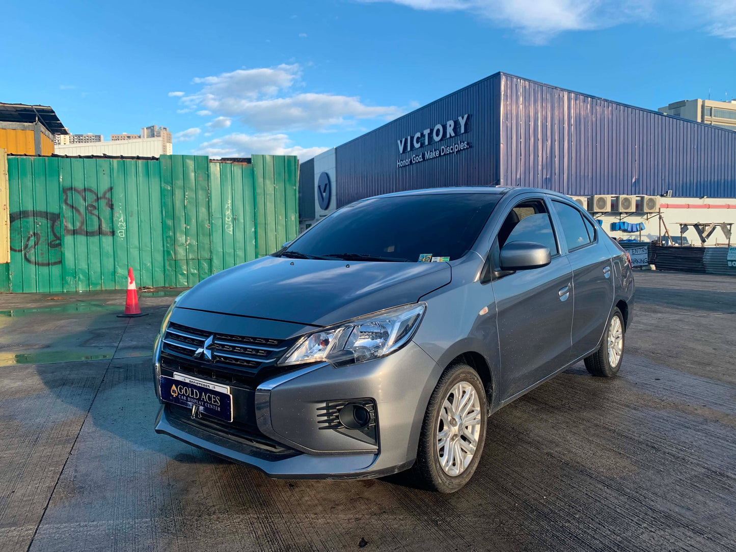 2023 MITSUBISHI MIRAGE G4 GLX 1.2L AUTOMATIC TRANSMISSION Gold Aces Car Display Center