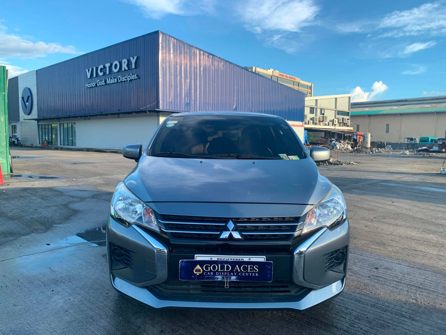 2023 MITSUBISHI MIRAGE G4 GLX 1.2L AUTOMATIC TRANSMISSION Gold Aces Car Display Center