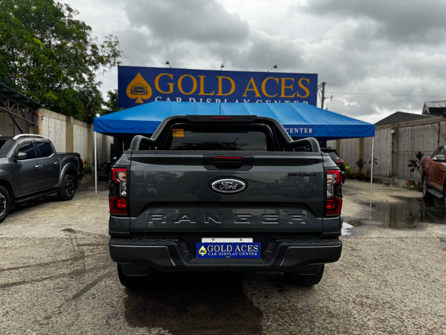 2025 FORD RANGER SPORT 2.0L TURBO DSL 4X2 AUTOMATIC TRANSMISSION (4TKMS ONLY!) Gold Aces Car Display Center