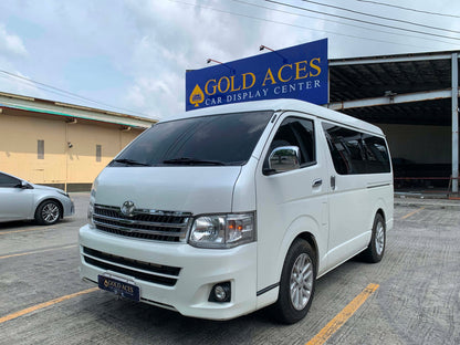 2013 TOYOTA HIACE SUPER GRANDIA 2.8L DSL AUTOMATIC TRANSMISSION Gold Aces Car Display Center