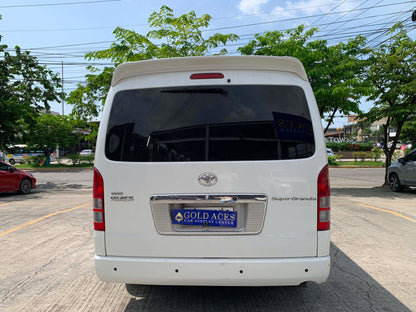 2013 TOYOTA HIACE SUPER GRANDIA 2.8L DSL AUTOMATIC TRANSMISSION Gold Aces Car Display Center
