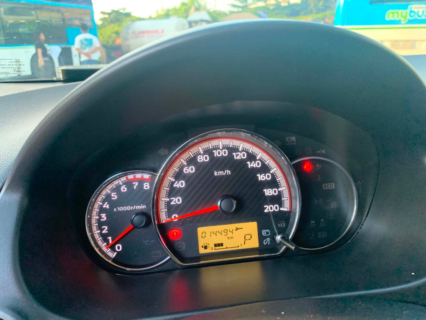 2023 MITSUBISHI MIRAGE G4 GLX 1.2L AUTOMATIC TRANSMISSION Gold Aces Car Display Center