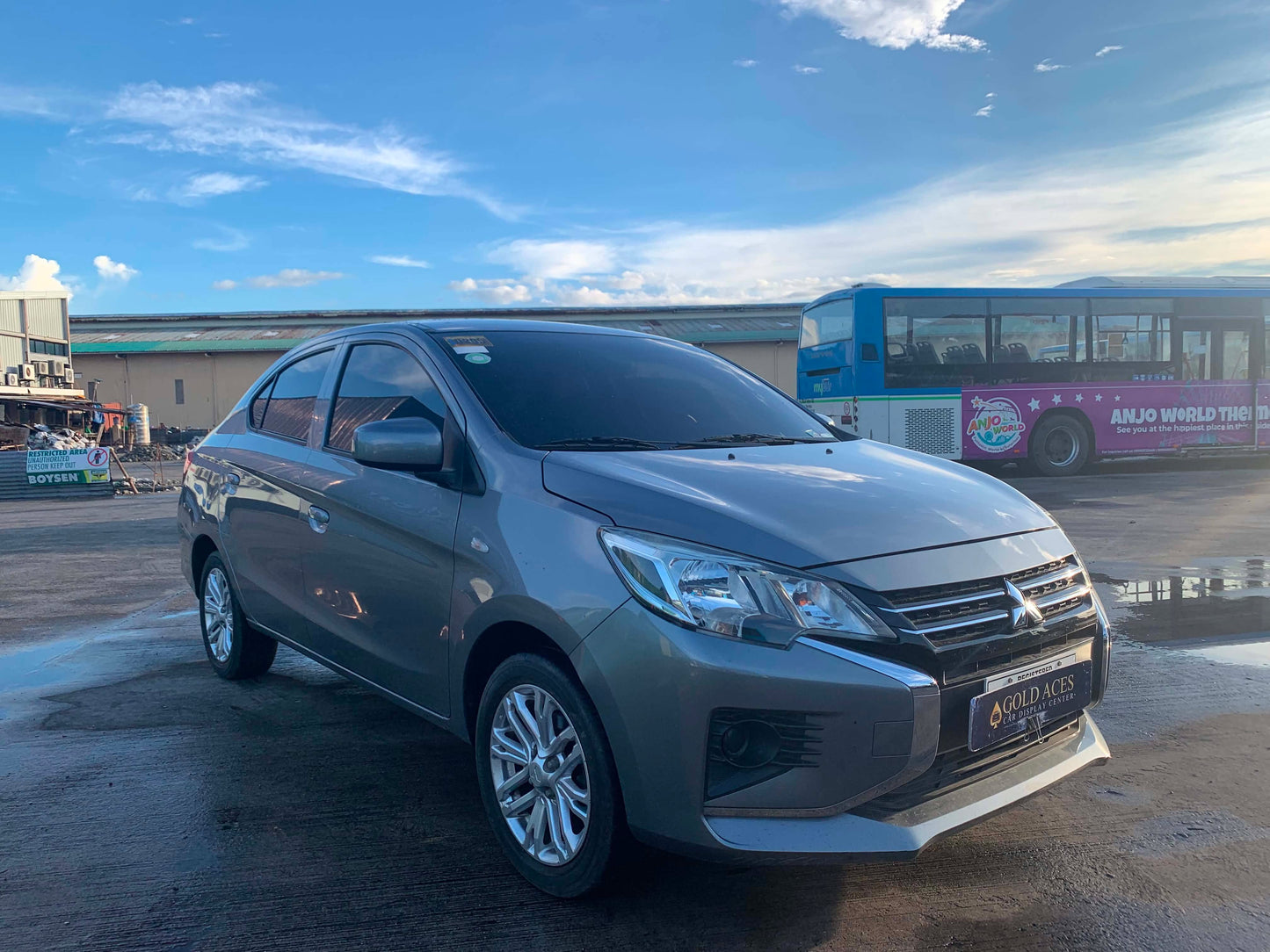 2023 MITSUBISHI MIRAGE G4 GLX 1.2L AUTOMATIC TRANSMISSION Gold Aces Car Display Center