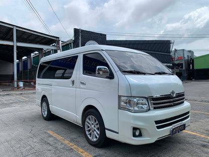 2013 TOYOTA HIACE SUPER GRANDIA 2.8L DSL AUTOMATIC TRANSMISSION Gold Aces Car Display Center