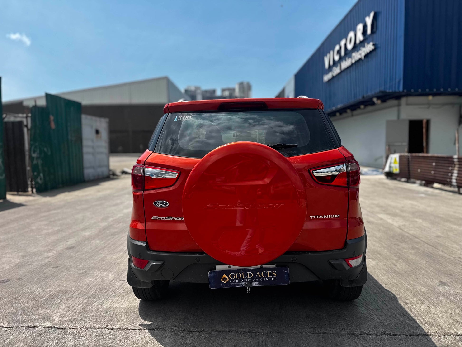 2017 FORD ECOSPORT TITANIUM 1.5L AUTOMATIC TRANSMISSION Gold Aces Car Display Center