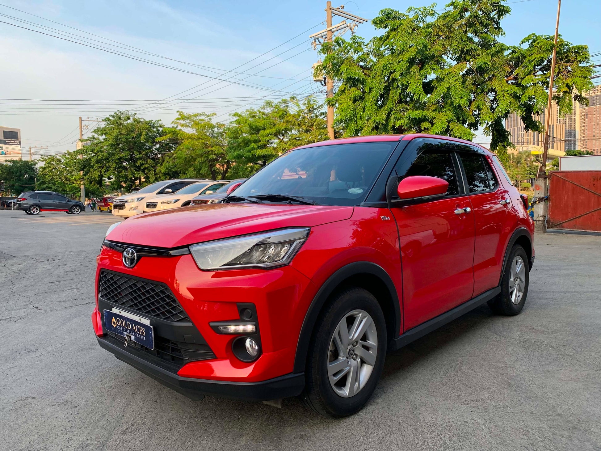 2024 TOYOTA RAIZE G 1.2L AUTOMATIC TRANSMISSION (18TKMS ONLY!) Gold Aces Car Display Center