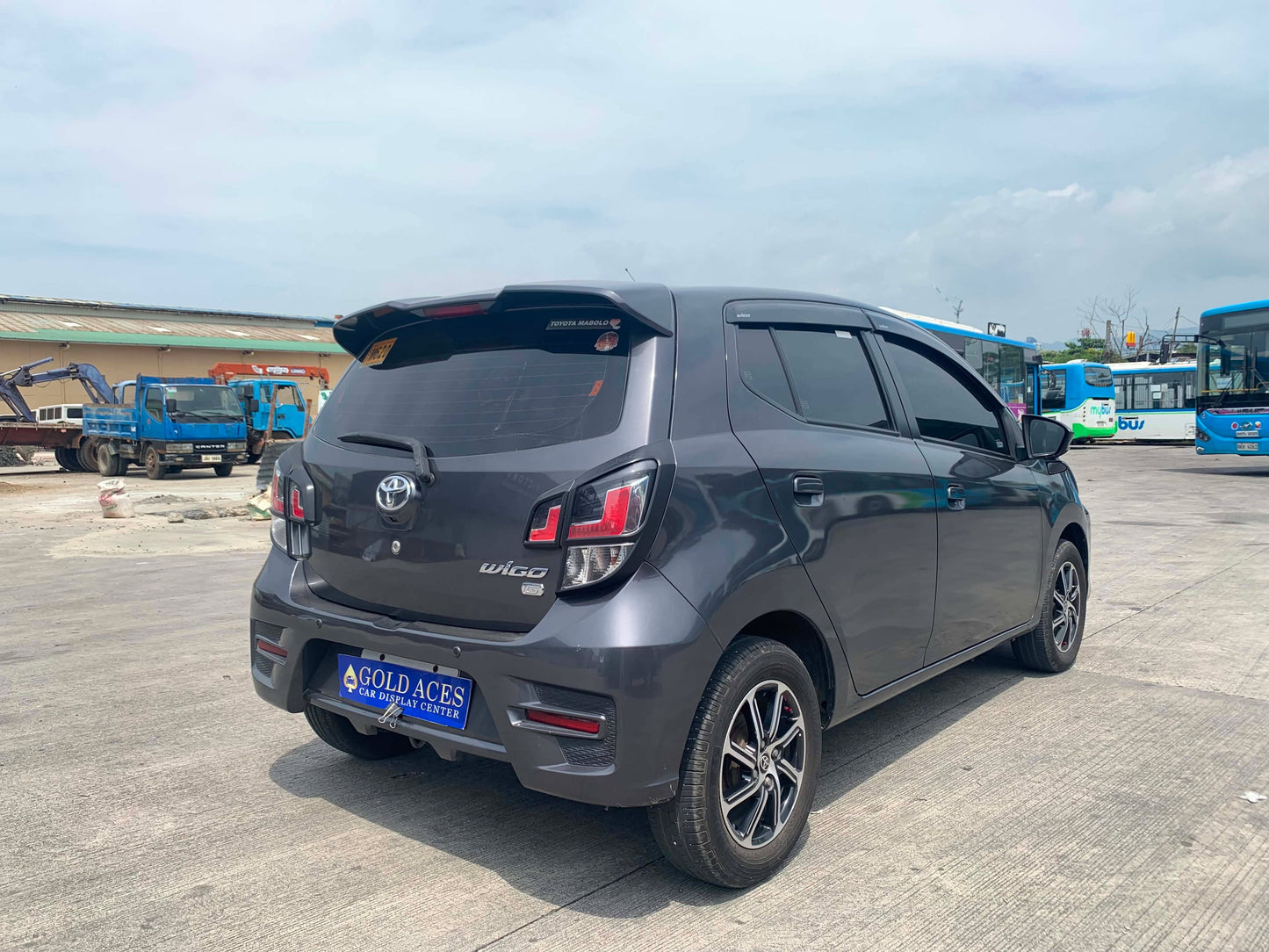 2021 TOYOTA WIGO G 1.0L AUTOMATIC TRANSMISSION Gold Aces Car Display Center