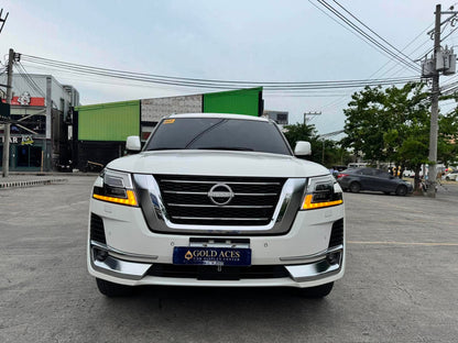 2023 NISSAN PATROL ROYALE 4X4 V8 5.6L AUTOMATIC TRANSMISSION (17TKMS ONLY!) Gold Aces Car Display Center
