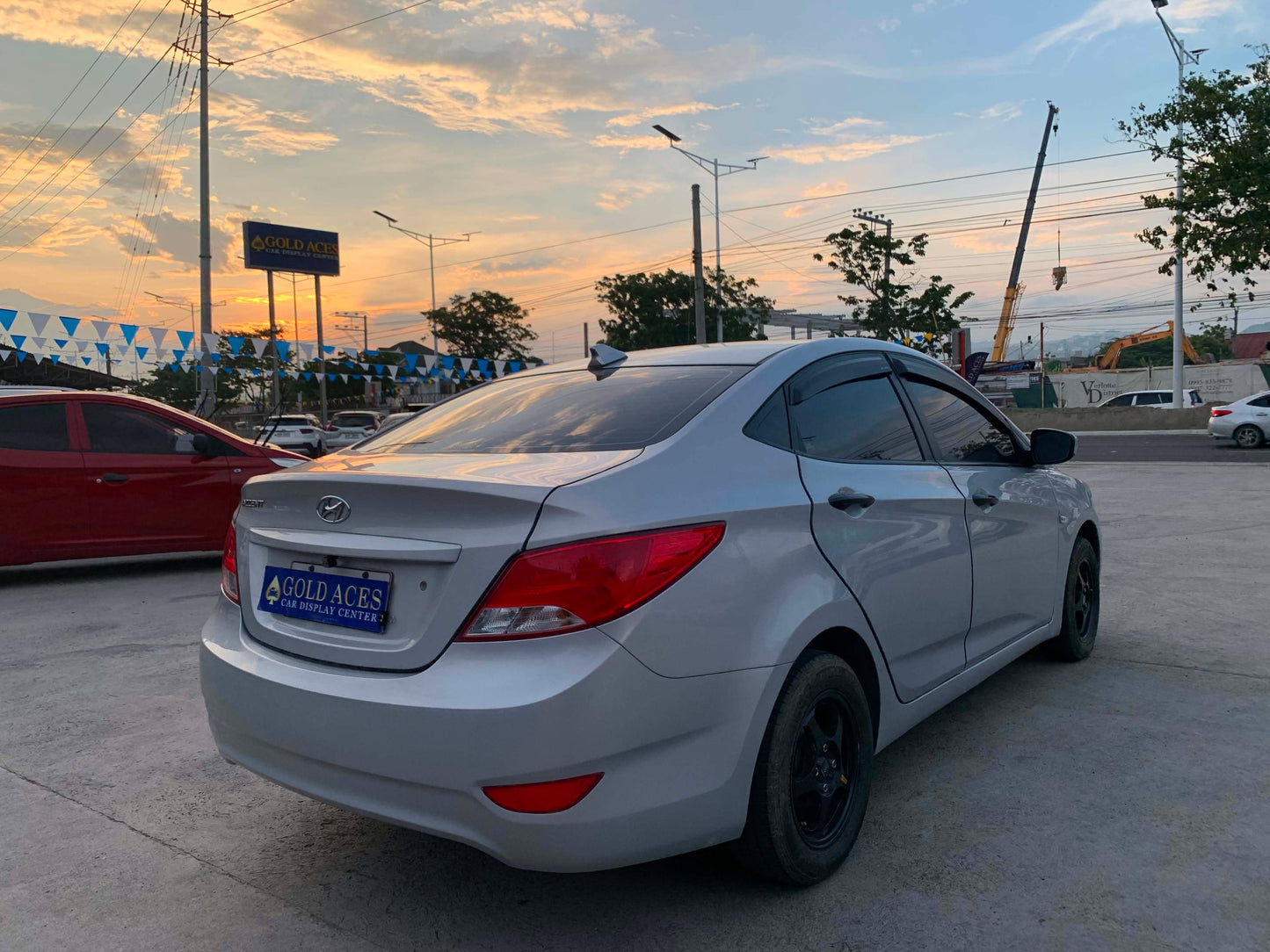 2016 HYUNDAI ACCENT 1.4L GL MANUAL TRANSMISSION (61TKMS ONLY!) Gold Aces Car Display Center