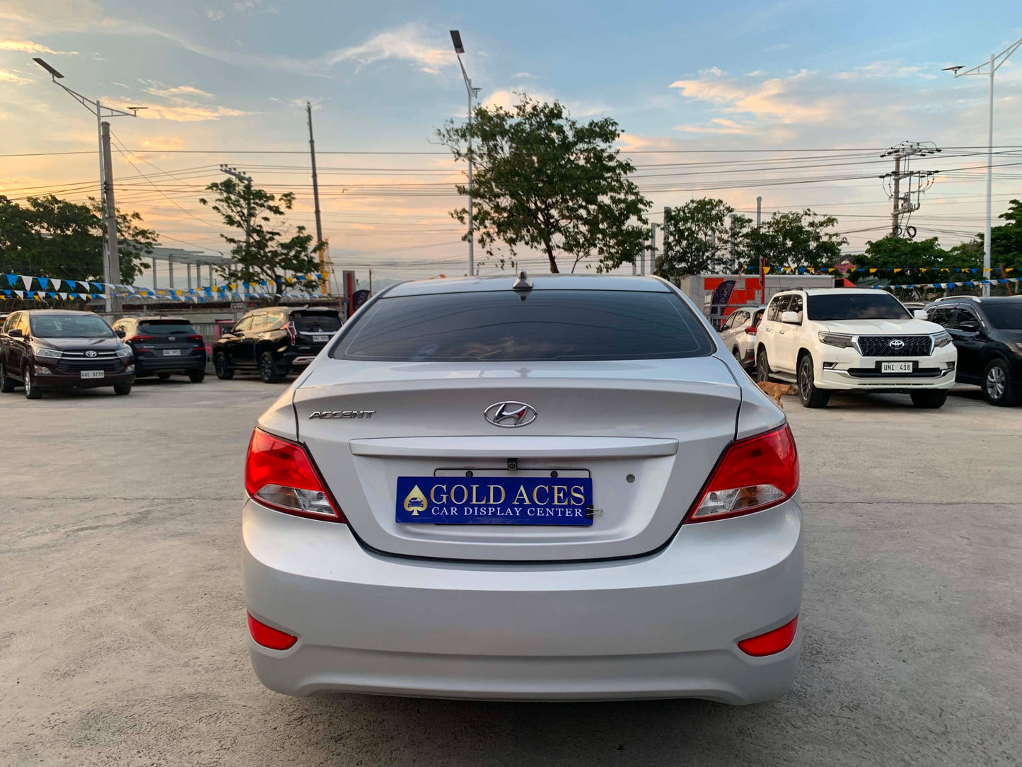 2016 HYUNDAI ACCENT 1.4L GL MANUAL TRANSMISSION (61TKMS ONLY!) Gold Aces Car Display Center