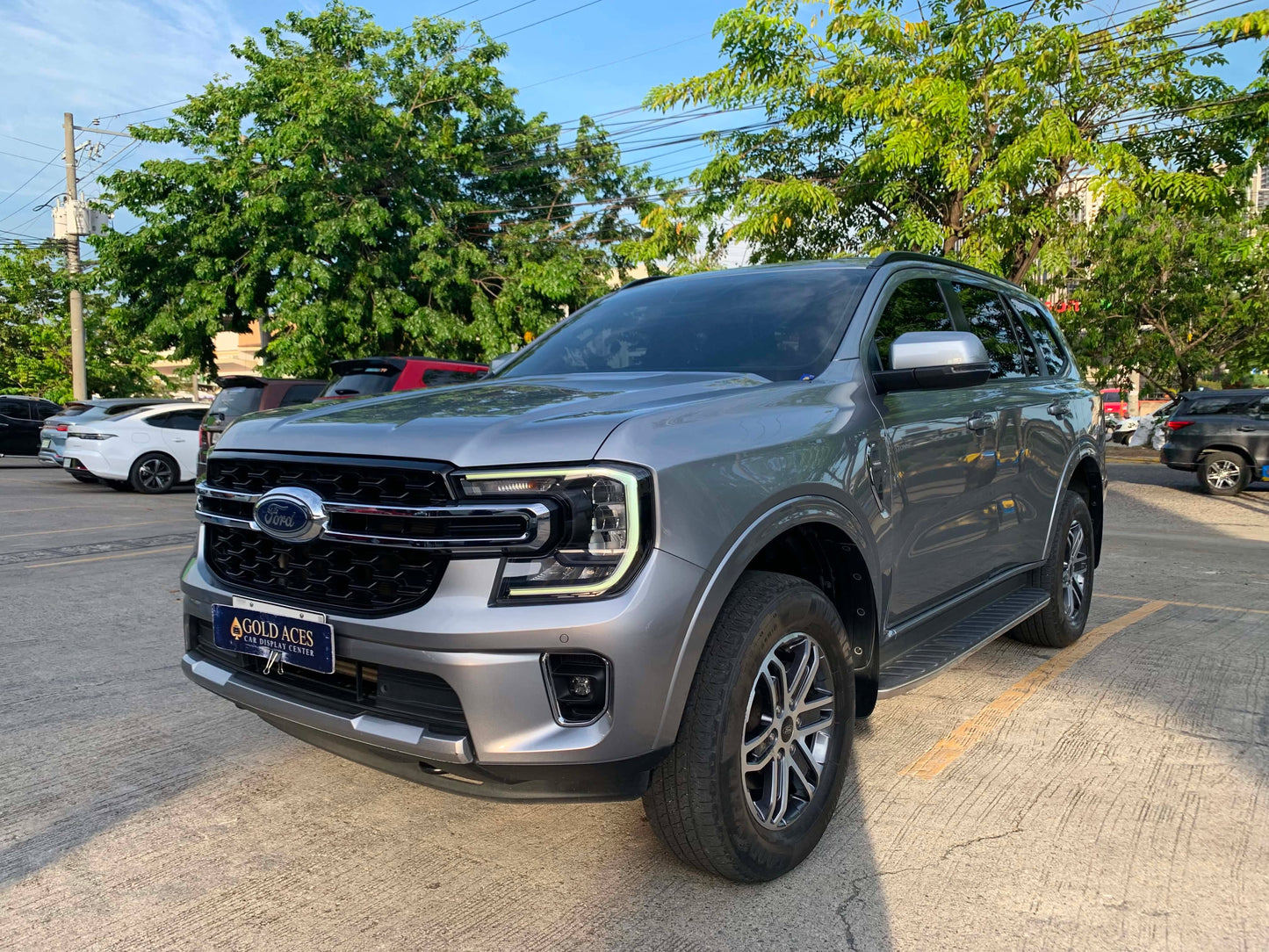 2023 FORD EVEREST SPORT 2.0L 4X2 DSL TURBO AUTOMATIC TRANSMISSION Gold Aces Car Display Center