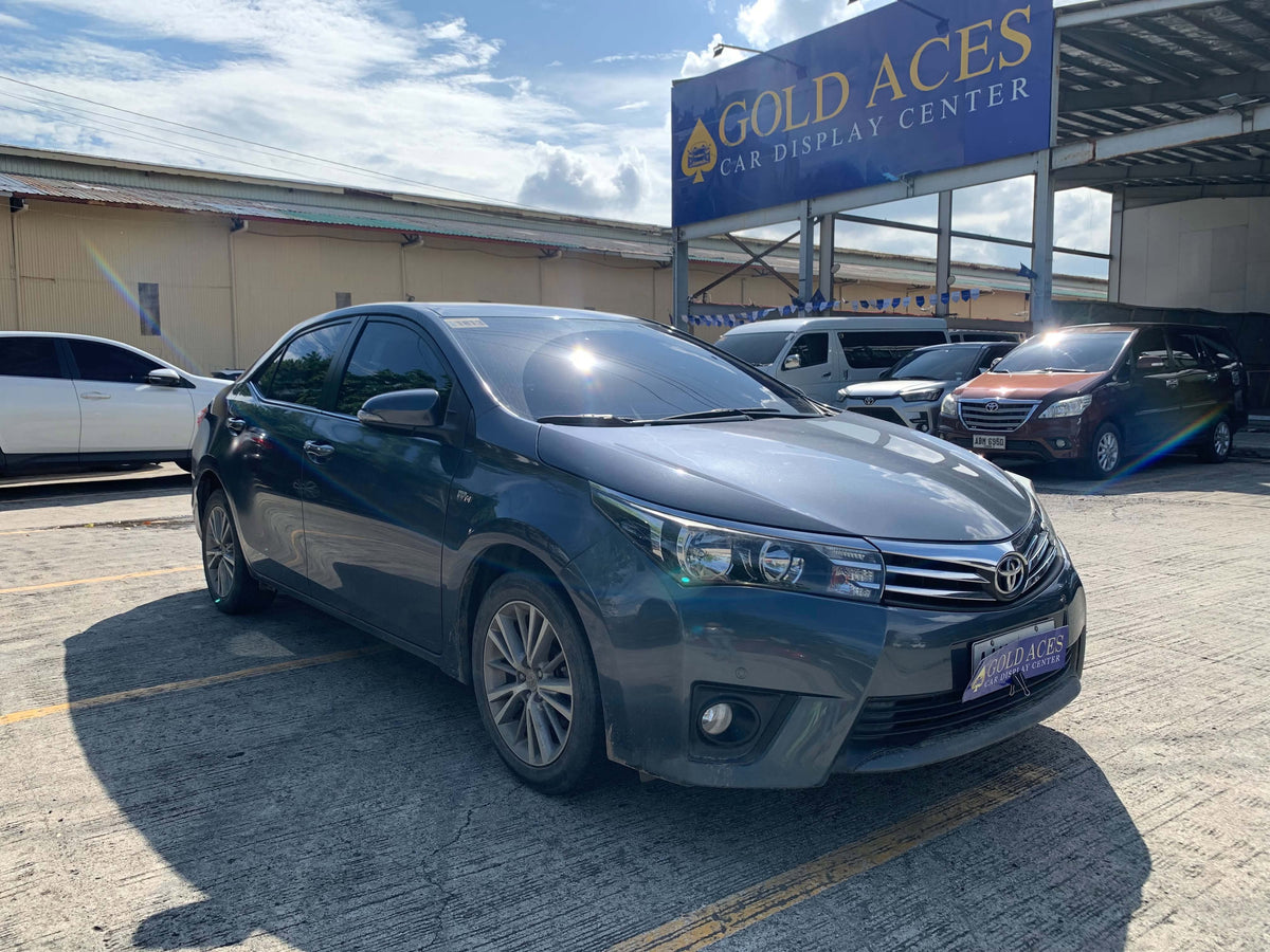 2014 TOYOTA ALTIS V 1.6L AUTOMATIC TRANSMISSION Gold Aces Car Display Center