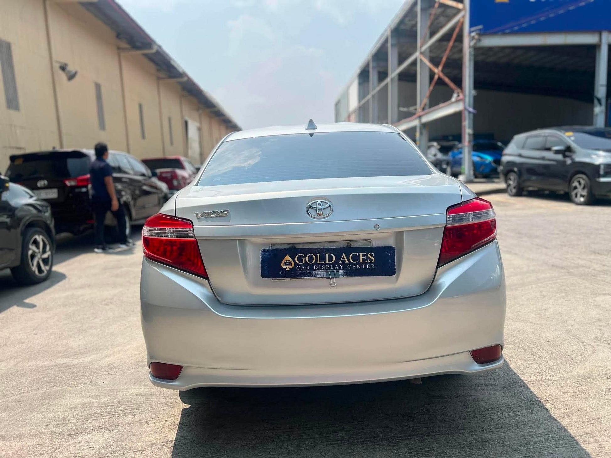 2015 TOYOTA VIOS 1.3L J MANUAL TRANSMISSION Gold Aces Car Display Center