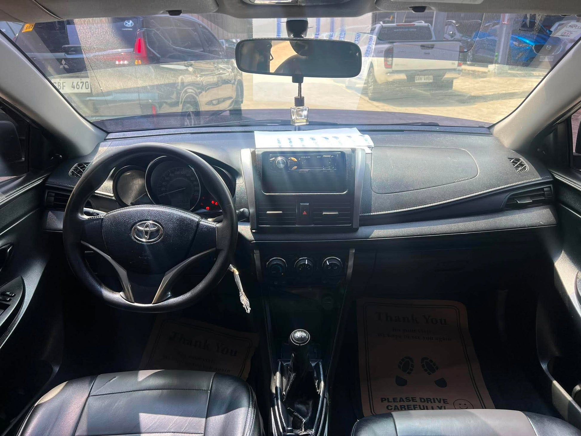 2015 TOYOTA VIOS 1.3L J MANUAL TRANSMISSION Gold Aces Car Display Center