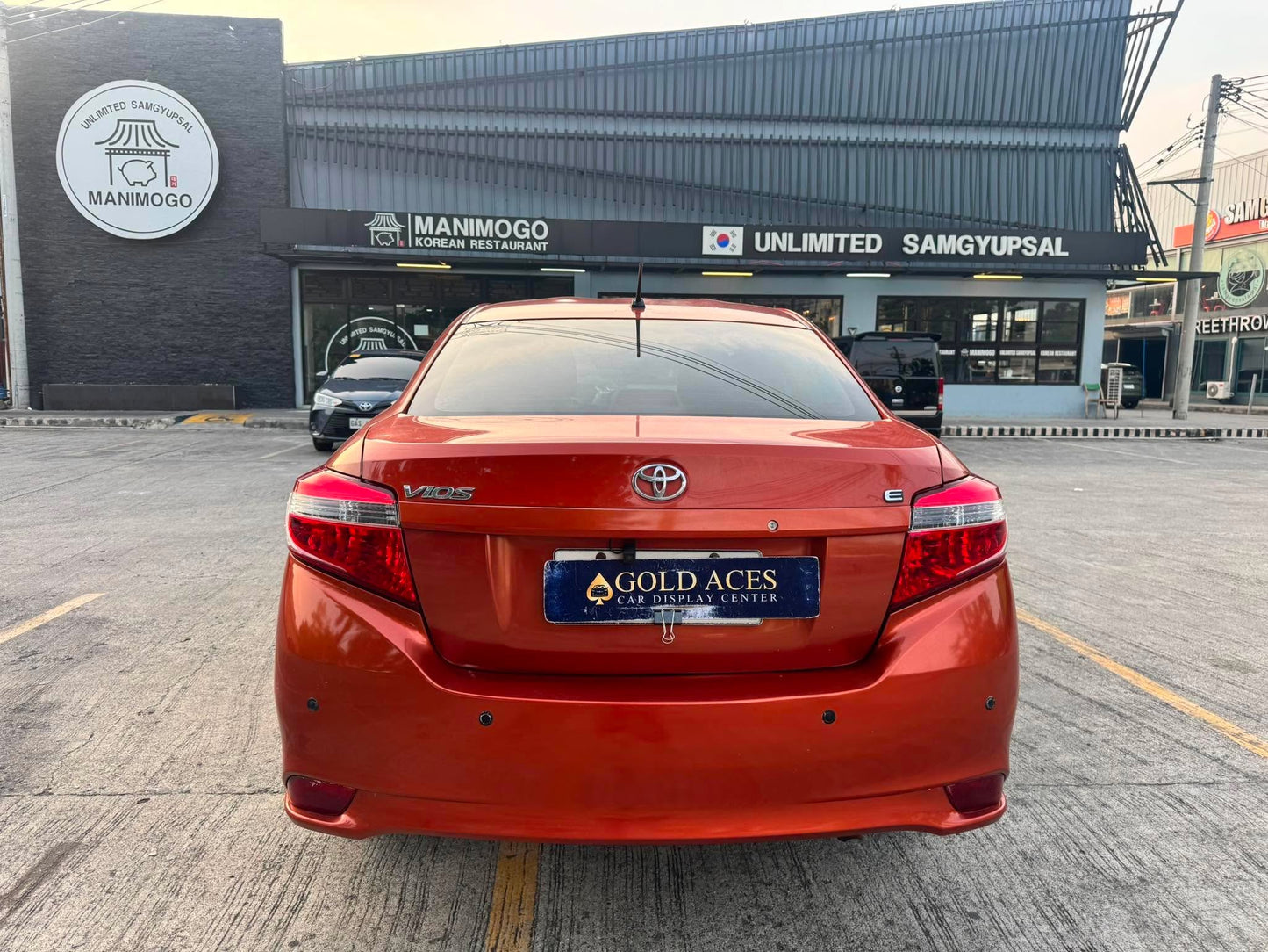 2018 TOYOTA VIOS 1.3L E AUTOMATIC TRANSMISSION (30TKMS ONLY!) Gold Aces Car Display Center