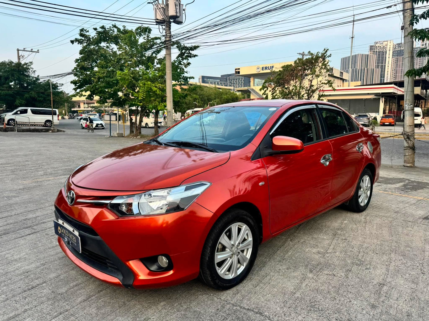 2018 TOYOTA VIOS 1.3L E AUTOMATIC TRANSMISSION (30TKMS ONLY!) Gold Aces Car Display Center