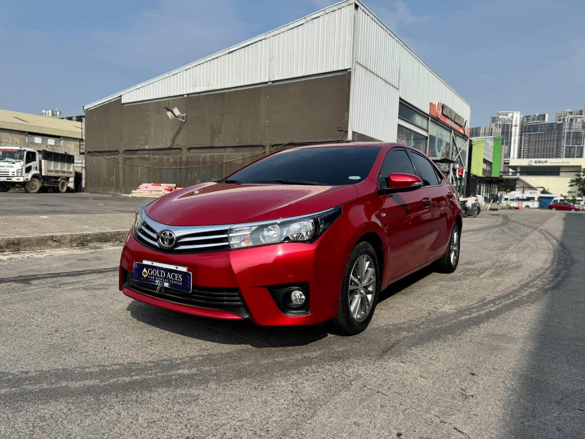 2015 TOYOTA ALTIS V 1.6L AUTOMATIC TRANSMISSION (16TKMS ONLY!) Gold Aces Car Display Center