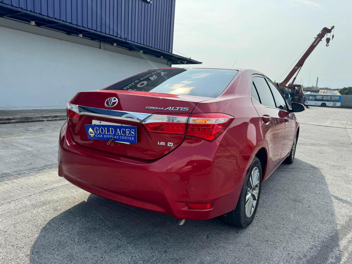 2015 TOYOTA ALTIS V 1.6L AUTOMATIC TRANSMISSION (16TKMS ONLY!) Gold Aces Car Display Center