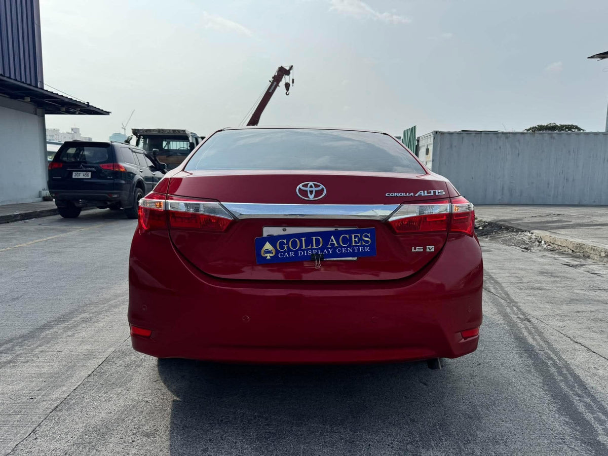 2015 TOYOTA ALTIS V 1.6L AUTOMATIC TRANSMISSION (16TKMS ONLY!) Gold Aces Car Display Center