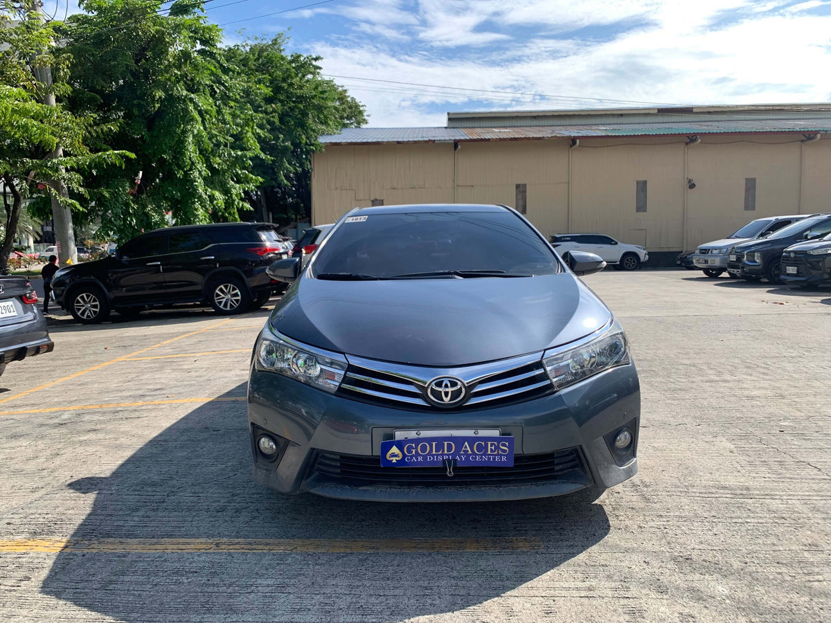 2014 TOYOTA ALTIS V 1.6L AUTOMATIC TRANSMISSION Gold Aces Car Display Center