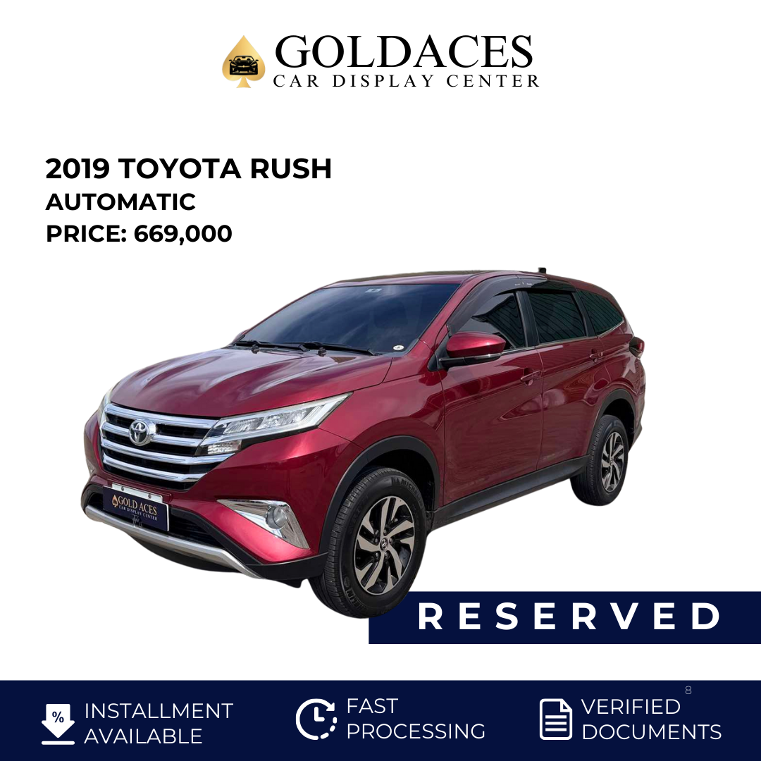 2019 TOYOTA RUSH 1.5L GAS AUTOMATIC TRANSMISSION TOYOTA