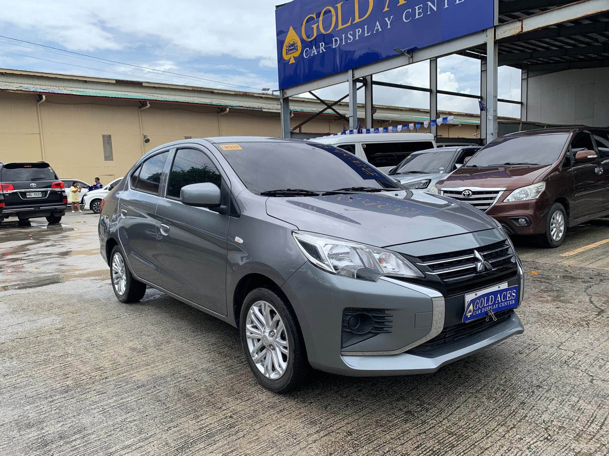 2024 MITSUBISHI MIRAGE G4 GLX 1.2L AUTOMATIC TRANSMISSION (19TKMS ONLY!) Gold Aces Car Display Center