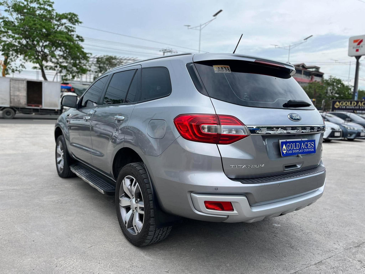 2018 FORD EVEREST TITANIUM 4X4 3.2L DSL AUTOMATIC TRANSMISSION Gold Aces Car Display Center