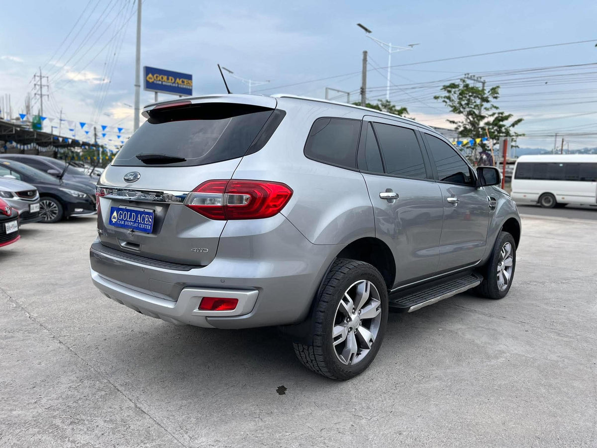 2018 FORD EVEREST TITANIUM 4X4 3.2L DSL AUTOMATIC TRANSMISSION Gold Aces Car Display Center