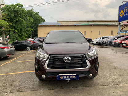 2022 TOYOTA INNOVA 2.8L E DIESEL MANUAL TRANSMISSION Gold Aces Car Display Center